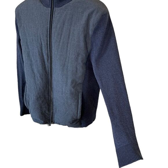 Stitch Enzo Hybrid Tech Full Zip Merino Wool Golf Jacket - Picture 4 of 13